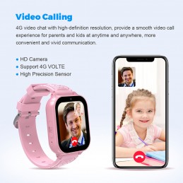 Smartwatch kids con gps e sim 4g sos l'App SeTracker2 permette ai genitori di monitorare il bambino