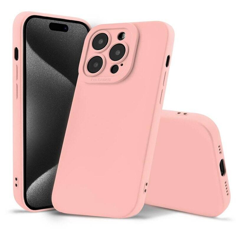cover in silicone samsung s25 ultra rosa