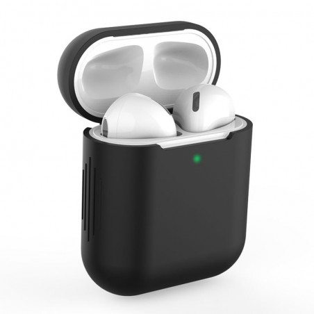 custodia per airpods pro 1 / pro 2 silicone nero