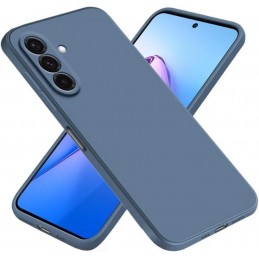 cover in silicone per samsung a26 blu