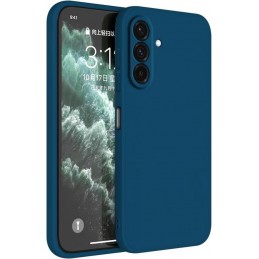 cover in silicone per samsung a56 blu