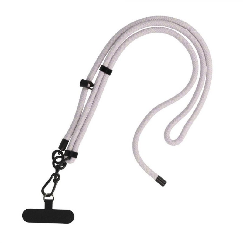 laccio portatelefono universale da collo grigio