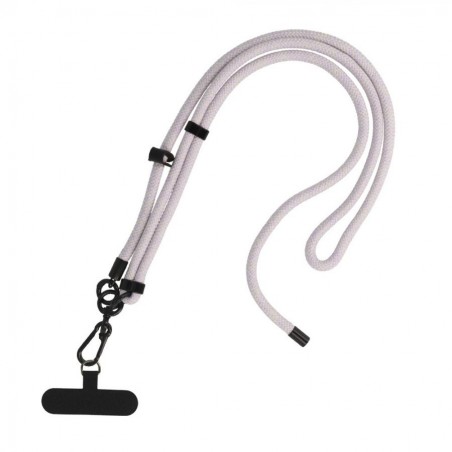 laccio portatelefono universale da collo grigio