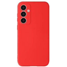 cover in silicone per samsung a56 rossa