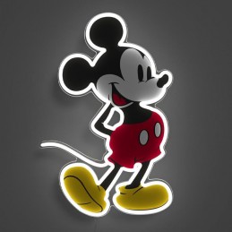 led wall neon Mickey mouse connettore usb con regolatore di intensita\' dimensioni 253 x 384 mm