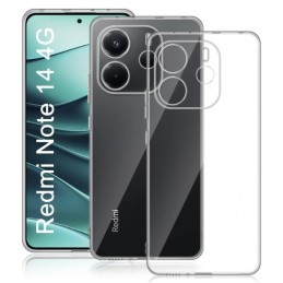 custodia in tpu xiaomi redmi note 14 4g trasparente