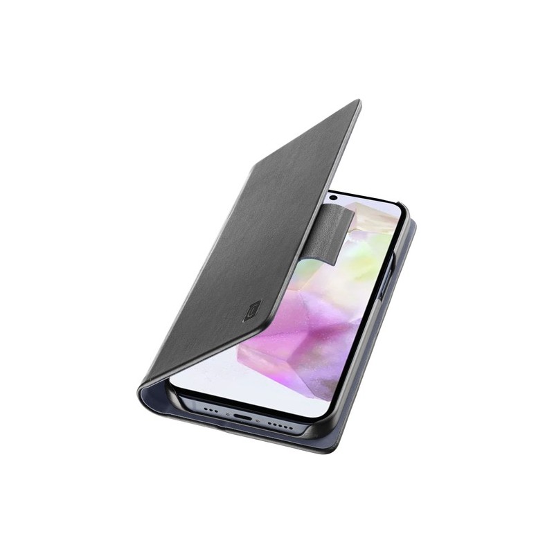 custodia a libro samsung a36 - a56 nera