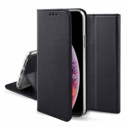 custodia book magnetica per motorola g05 - g15 - e15 ( 2025 ) nera