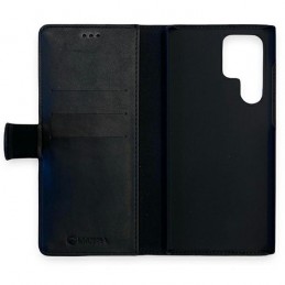book magnetica s25 plus con porta carte di credito nera