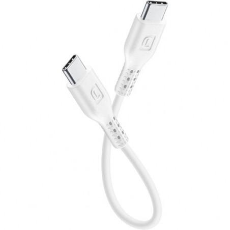 cavo dati 15 cm  usb-c /  usb-c  bianco
