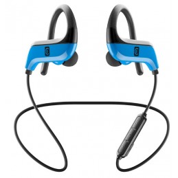 auricolari vivavoce bluetooth sportivo per  jogging blu
