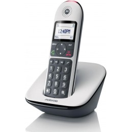 Motorola Voice CD5001 Telefono Digitale Senza Fili Blocco Chiamate, Amplificazione, Vivavoce con Altoparlante, Modalità Notte - 