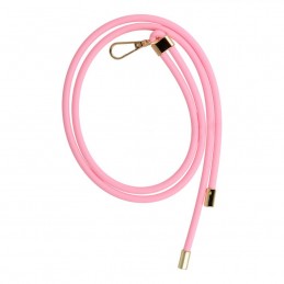 laccio portatelefono universale da collo silicone rosa