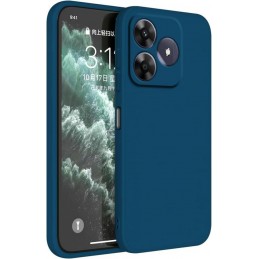 cover silicone ralme note 60 blu