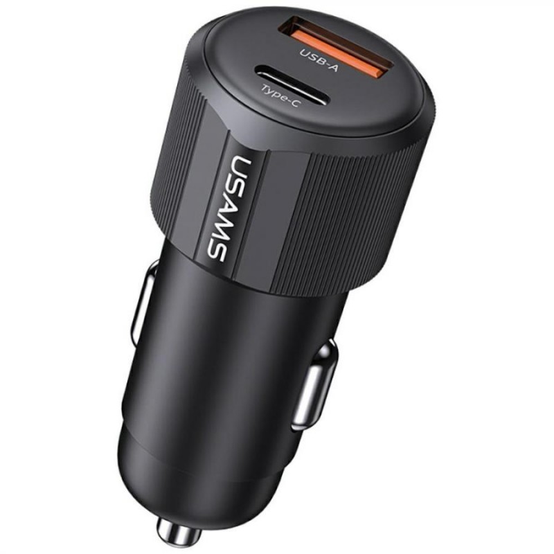 caricabatterie da auto 60w usb+ usbc fast charge