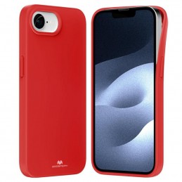cover  silicone iphone 16E rossa