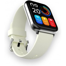 HiFuture Future Zone2 Orologio intelligente con chiamata Bluetooth, silver