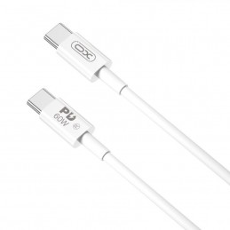 cavo dati usb-c / usb-c  200cm 60watt  bianco
