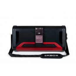 party speaker bluetooth potenza massima 200 Watt 2 microfoni, fino a 6 ore di autonomia, effetti di luce