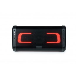 party speaker bluetooth potenza massima 200 Watt 2 microfoni, fino a 6 ore di autonomia, effetti di luce