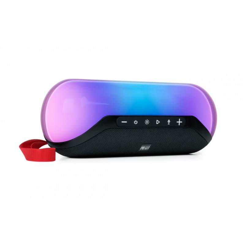speaker bluetooth luminoso 50w tws multicolor lettore usb equalizzatore microfono senza fili incluso