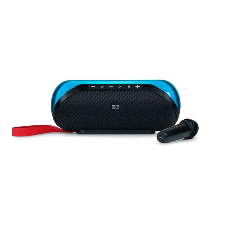 speaker bluetooth luminoso 50w tws multicolor lettore usb equalizzatore microfono senza fili incluso