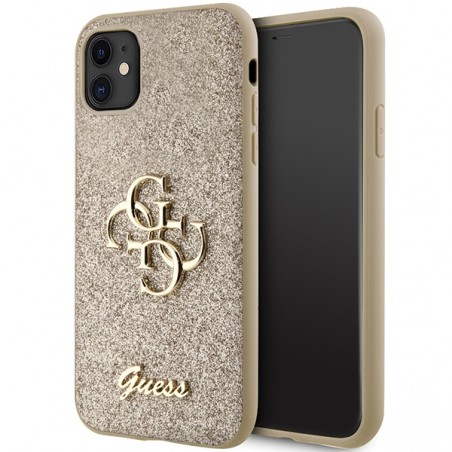 cover guess iphone 11 glitter rosa