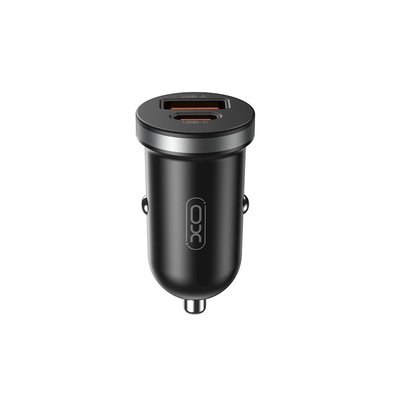 caricabatterie da auto 30w usb+ usbc