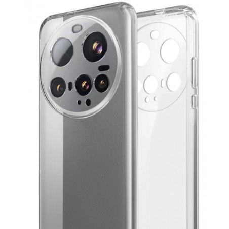 custodia in tpu per xiaomi 15 ultra trasparente