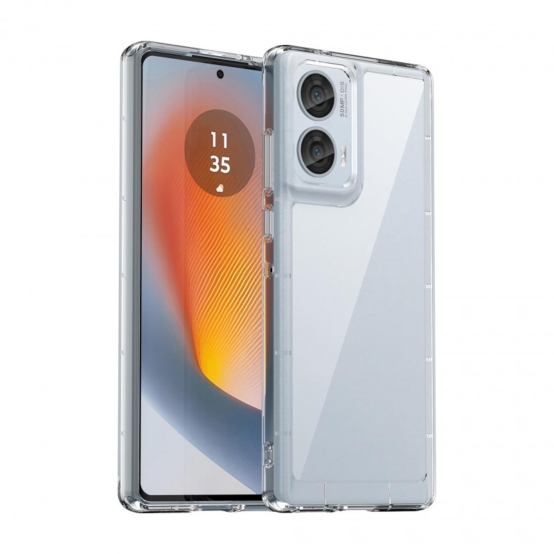 custodia in tpu moto edge 60 PRO trasparente