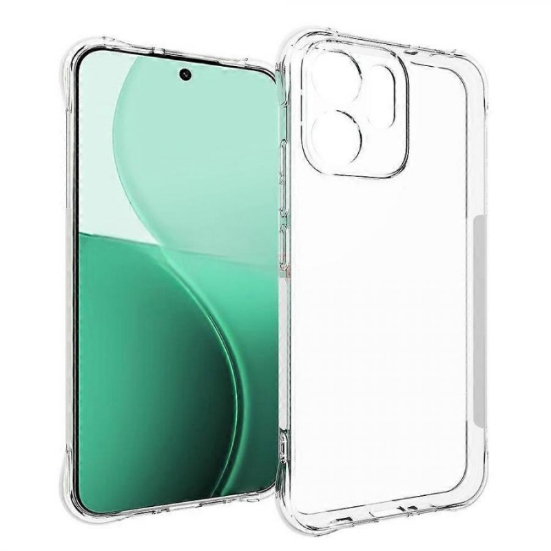 cover in silicone per oppo reno 14F  trasparente