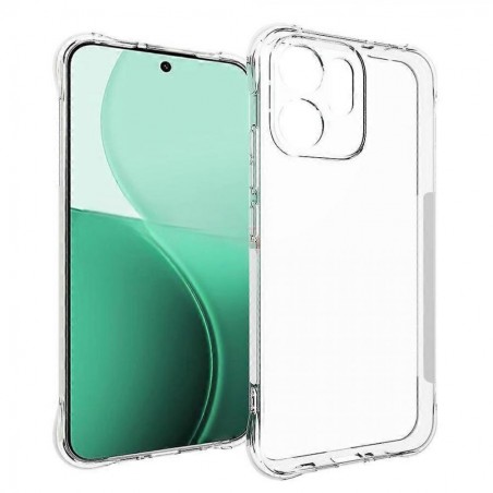 cover in silicone per oppo reno 14F  trasparente