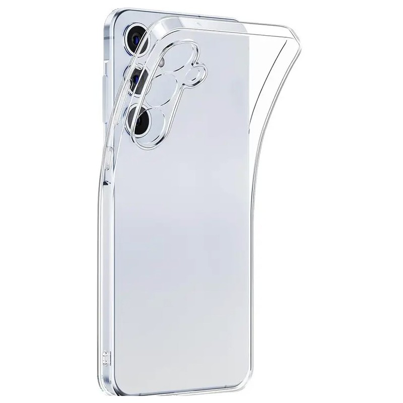 cover in silicone per samsung M36 trasparente