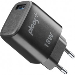 caricabatterie 18watt  usb nero