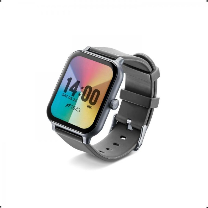 Orologio cellularline - bluetooth con App per iOs e Android - Autonomia Batteria: 5 giorni - Display LED - Anteprima notifiche -