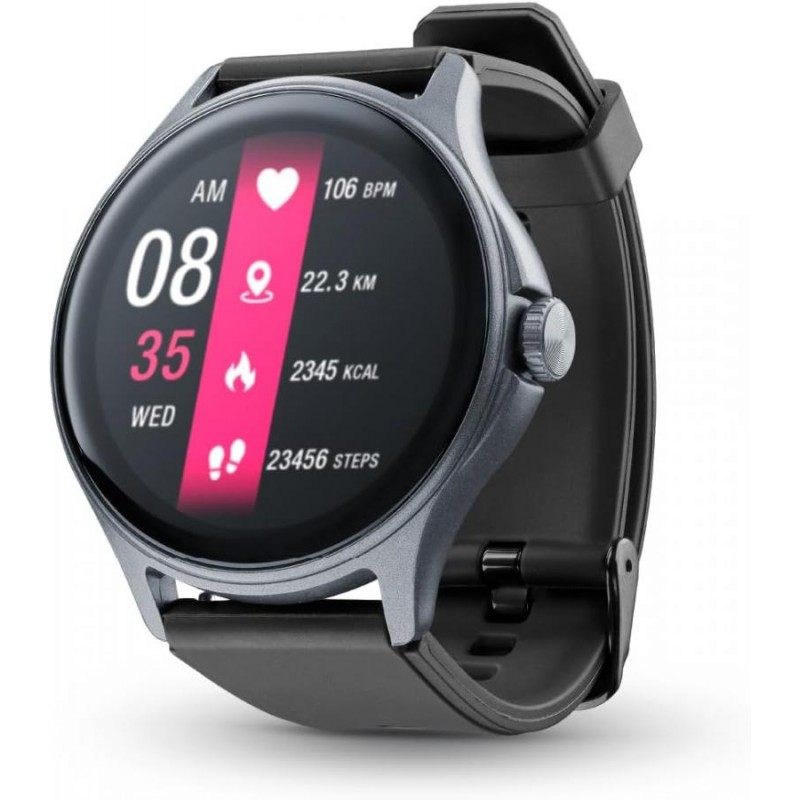 Orologio cellularline - bluetooth con App per iOs e Android - risposte alle chiamate Autonomia Batteria: 5 giorni - Display LED 