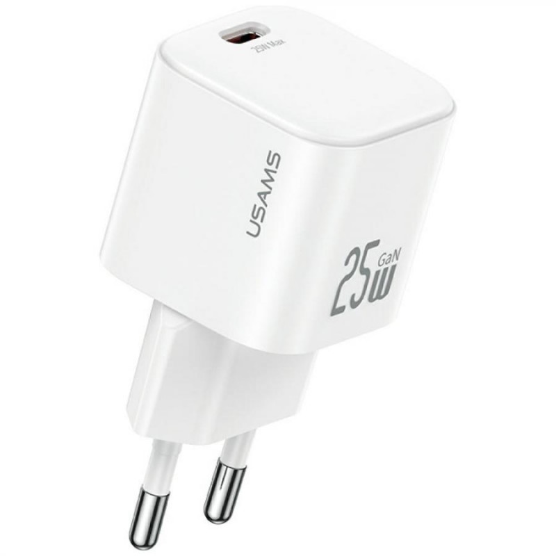 caricabatterie 25w usb-c bianco