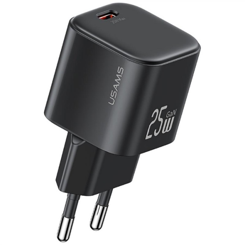 caricabatterie 25w usb-c nero