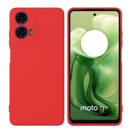 cover motorola G32 silicone rossa