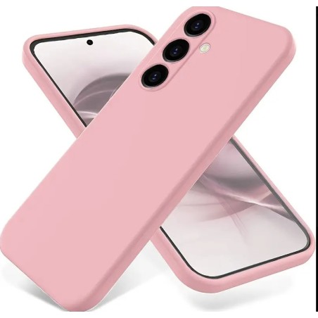 cover in silicone per samsung A33 5G light pink