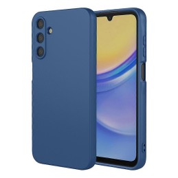 cover in silicone per samsung a17  blu
