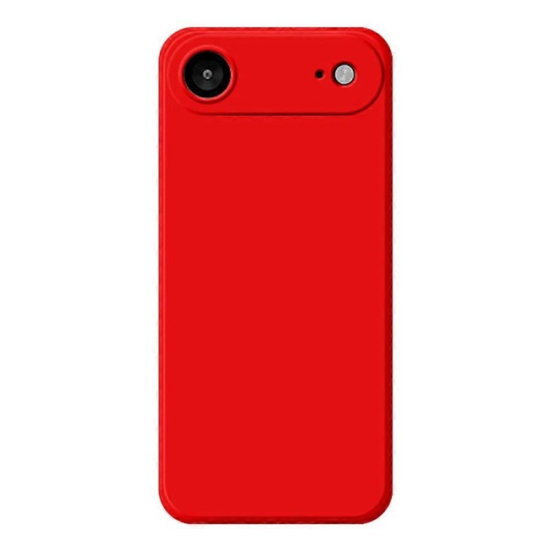 cover  silicone iphone 17 AIR  red