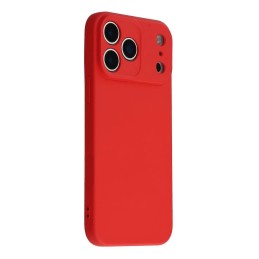 cover  silicone iphone 17 PRO  rossa compatibile magsafe