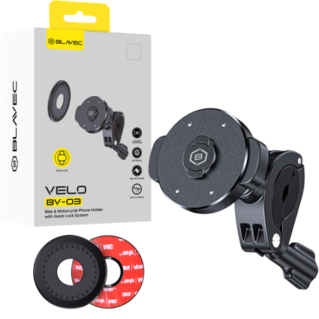 supporto bici e moto con sistema di blocco Quik Lock