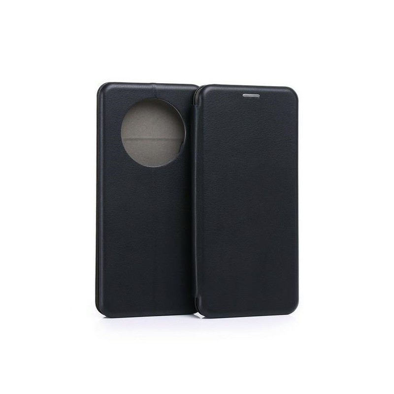 custodia a libro ralme 12 5G con porta carte di credito rossa