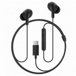 auricolare vivaoce stereo usb- c nero