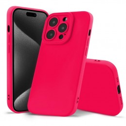 cover  silicone iphone 17 AIR  fucsia