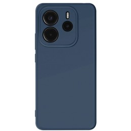 cover in silicone per xiaomi redmi note 14 pro 4G blu