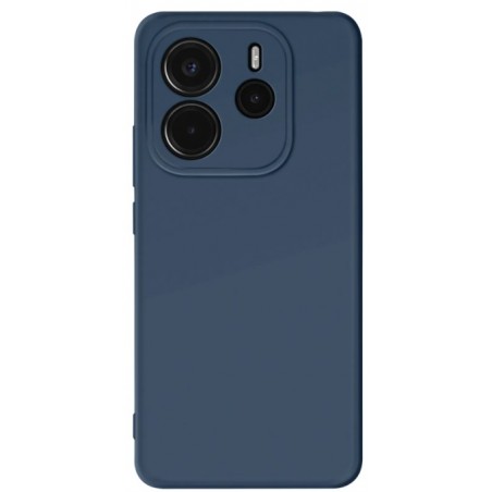 cover in silicone per xiaomi redmi note 14 pro 4G blu