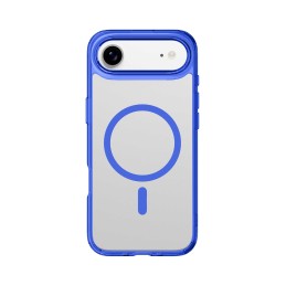 cover iphone 17 AIR blu - trasparente magsafe